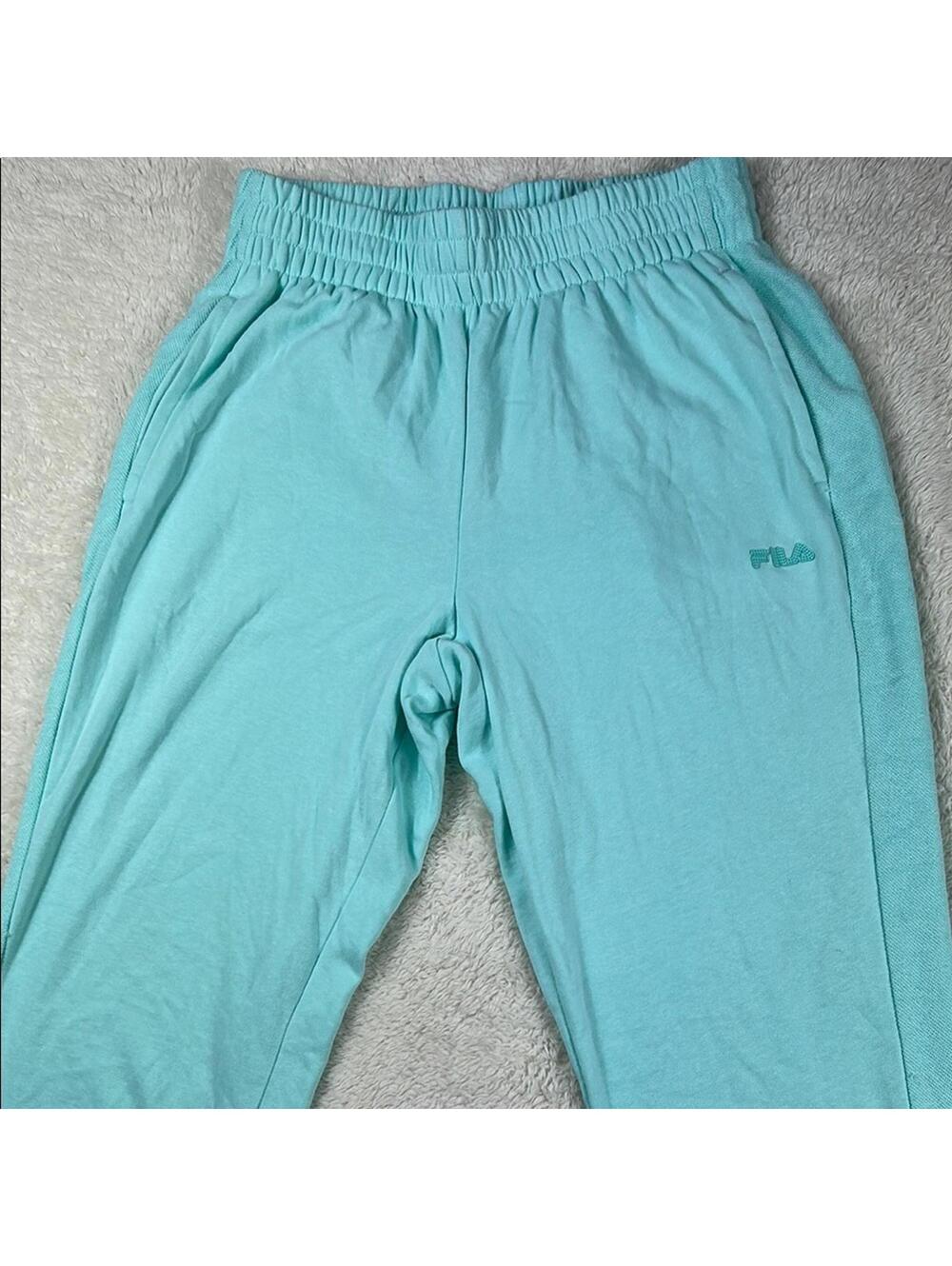 Fila Women's Aqua Jogger Sweatpants Drawstring Lounge Athletic Pants Activewear